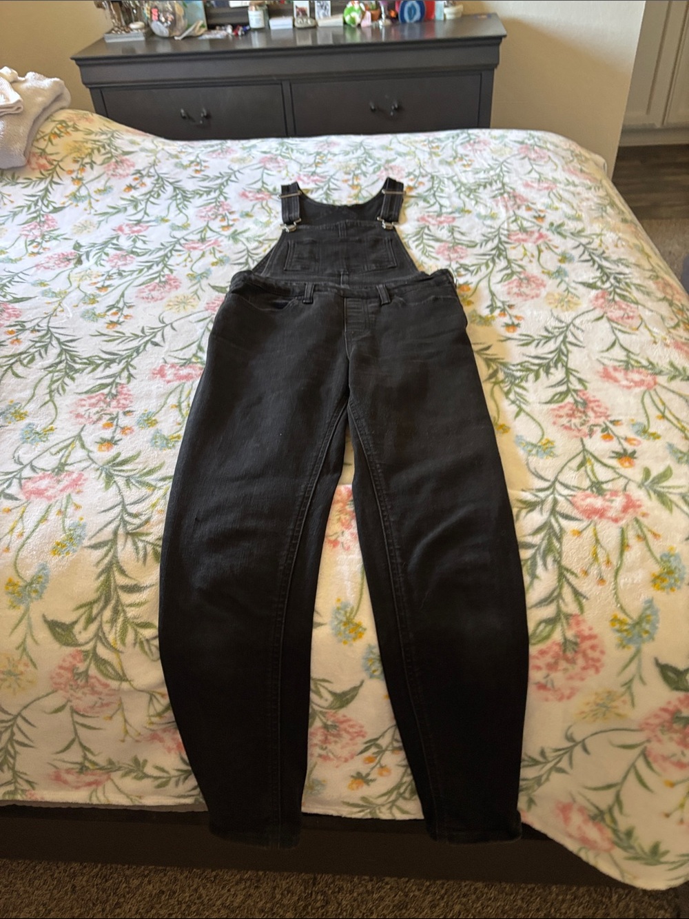 Levi's Black Women's Denim Overalls